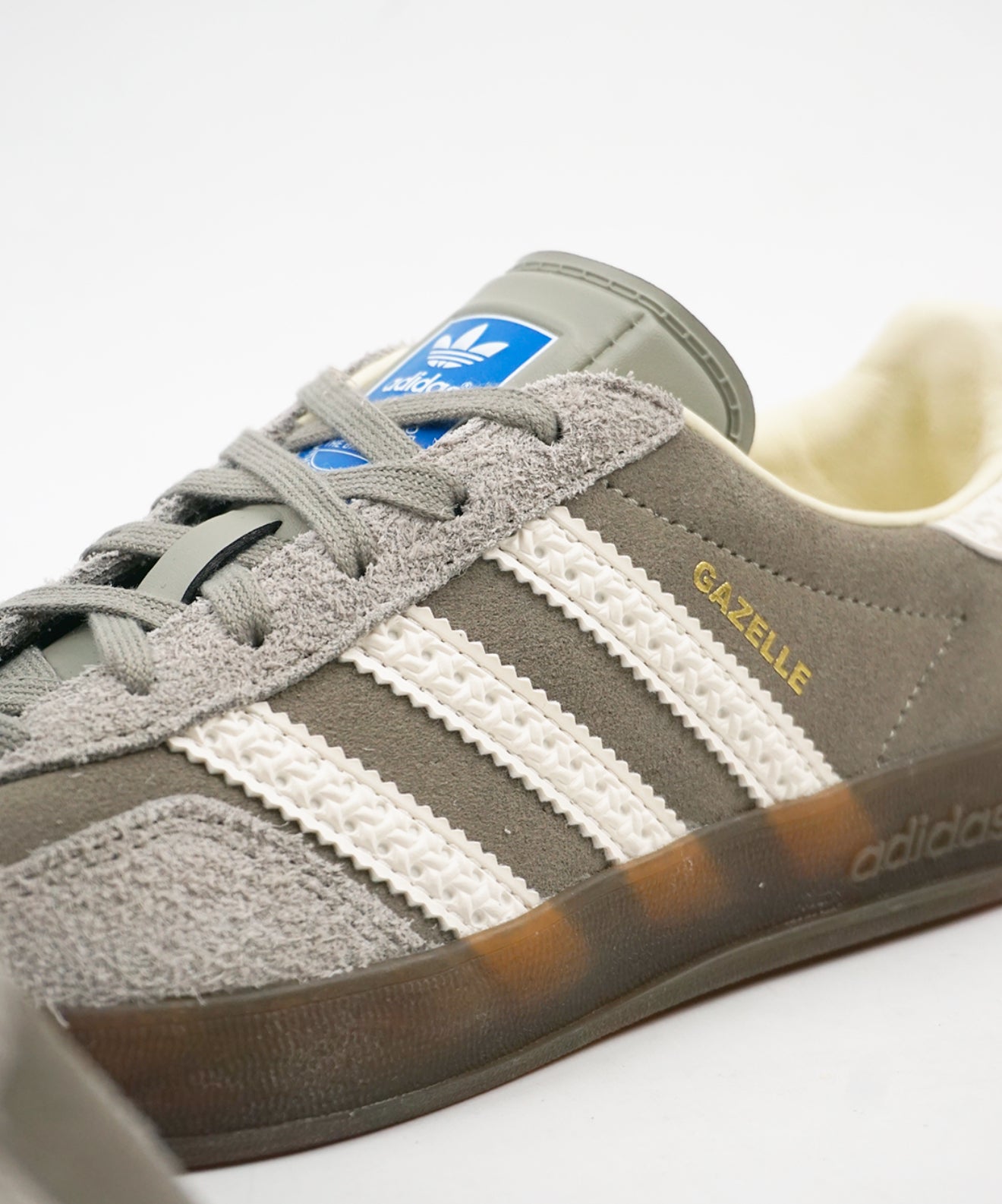 WMNs Gazelle Indoor Dark Grey White