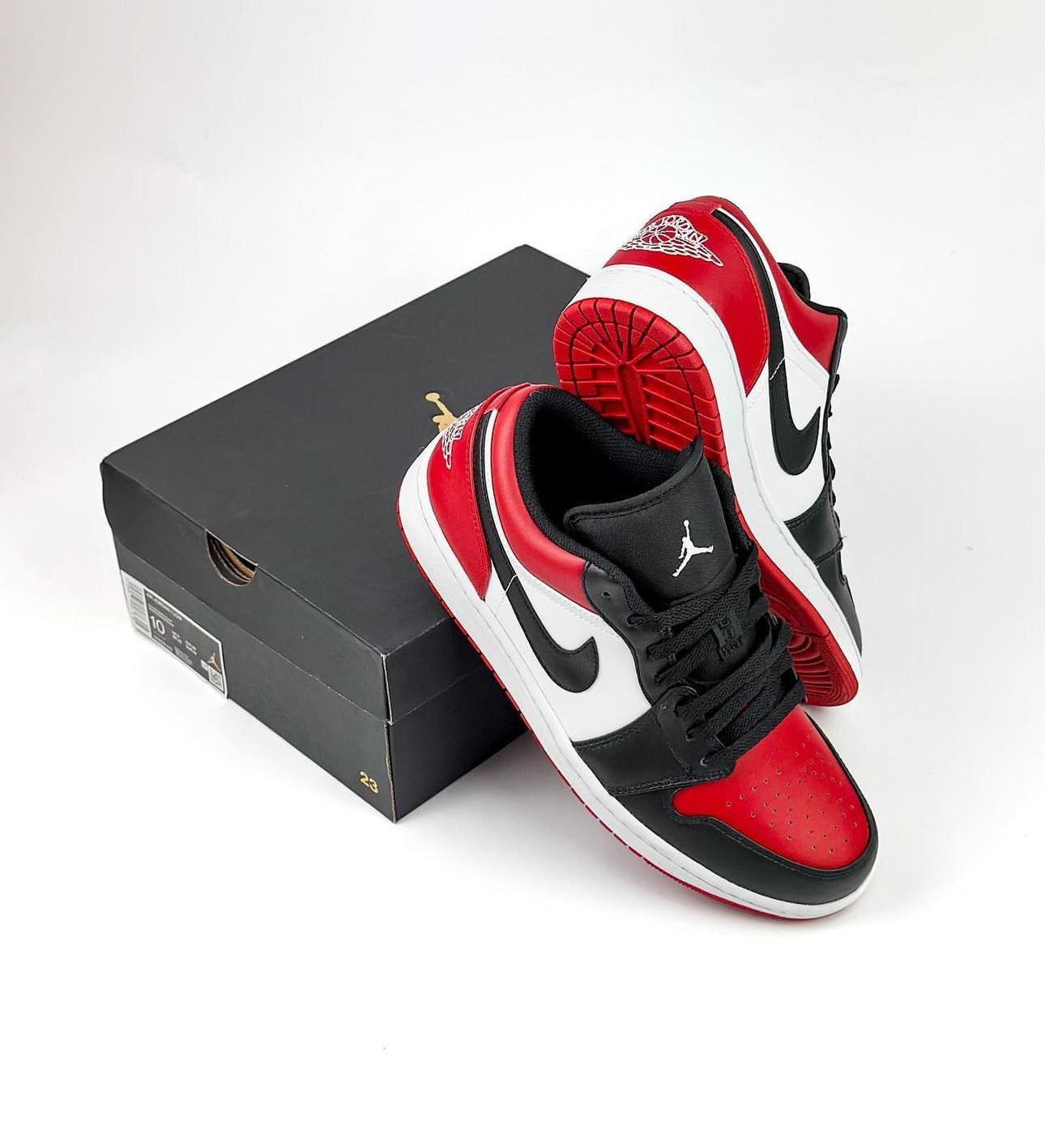 WMNs Air Jordan 1 Low “ Bred Toe “