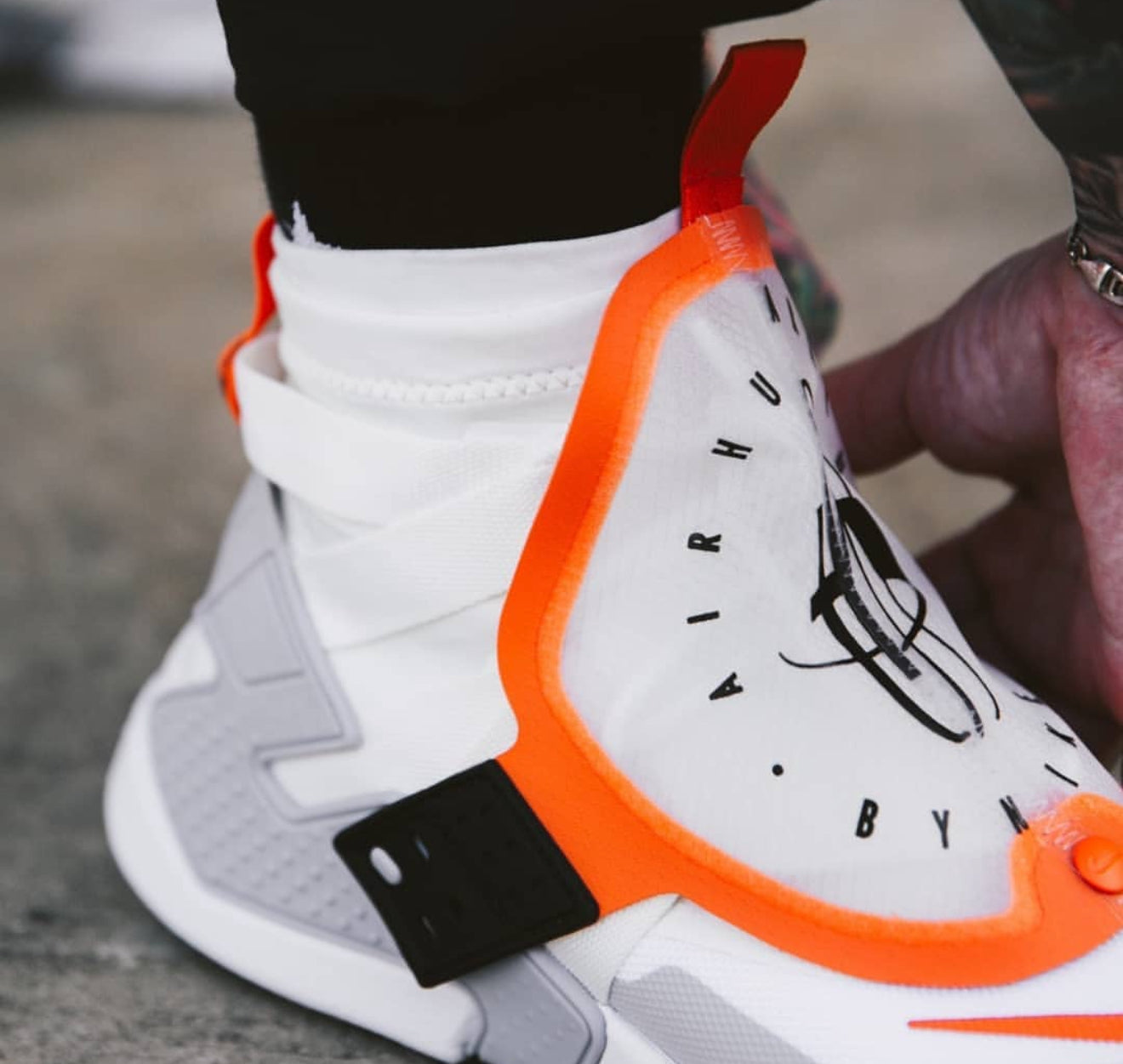 Air Huarache Gripp Sail Team Orange