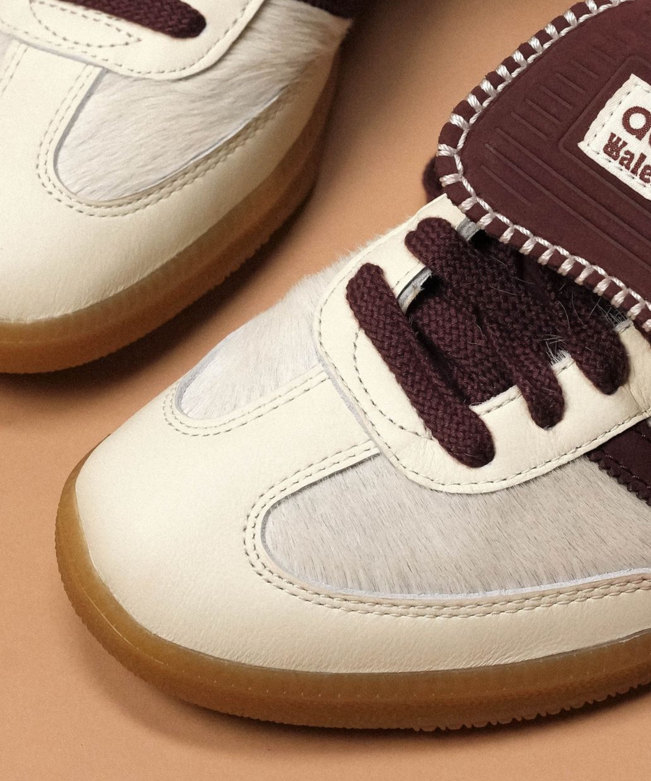 Wales Bonner x Samba Pony Tonal Cream Brown