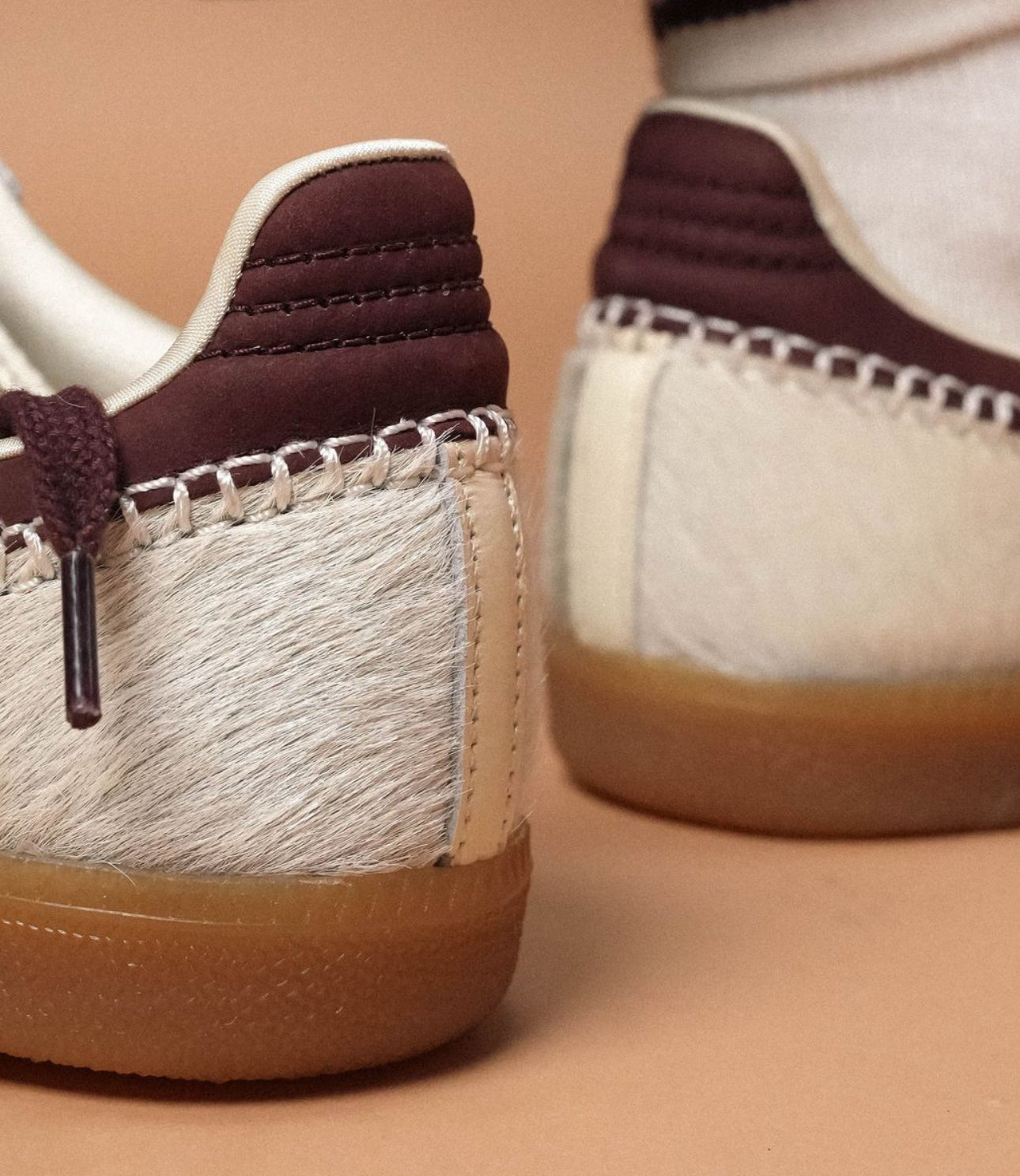 Wales Bonner x Samba Pony Tonal Cream Brown