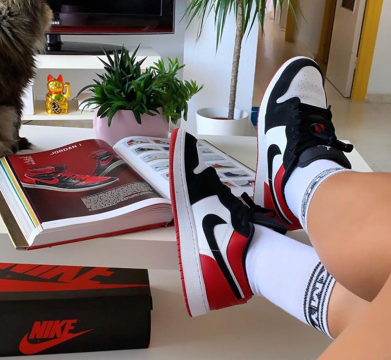 Air Jordan 1 Low Black Toe