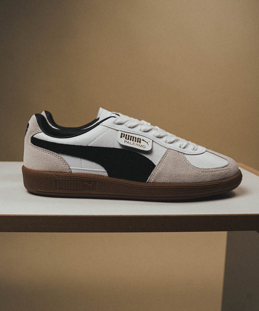 WMNs Puma Palermo White Vapor Grey Gum
