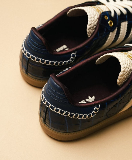 Samba Wales Bonner Navy Croc