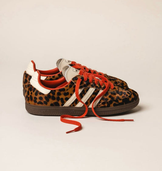 Samba OG Preloved Red Leopard