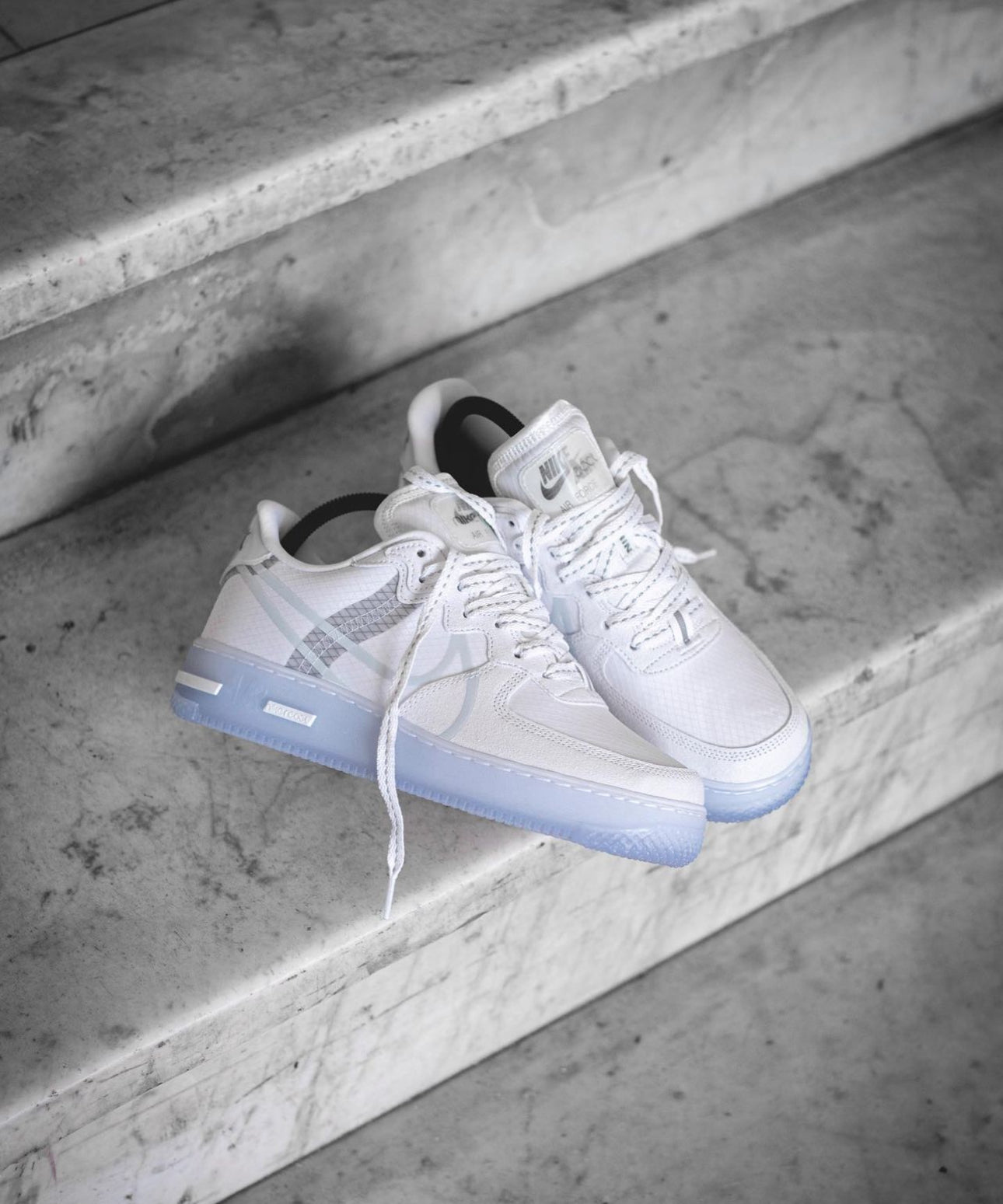 WMNs Airforce 1 React “ White Ice “