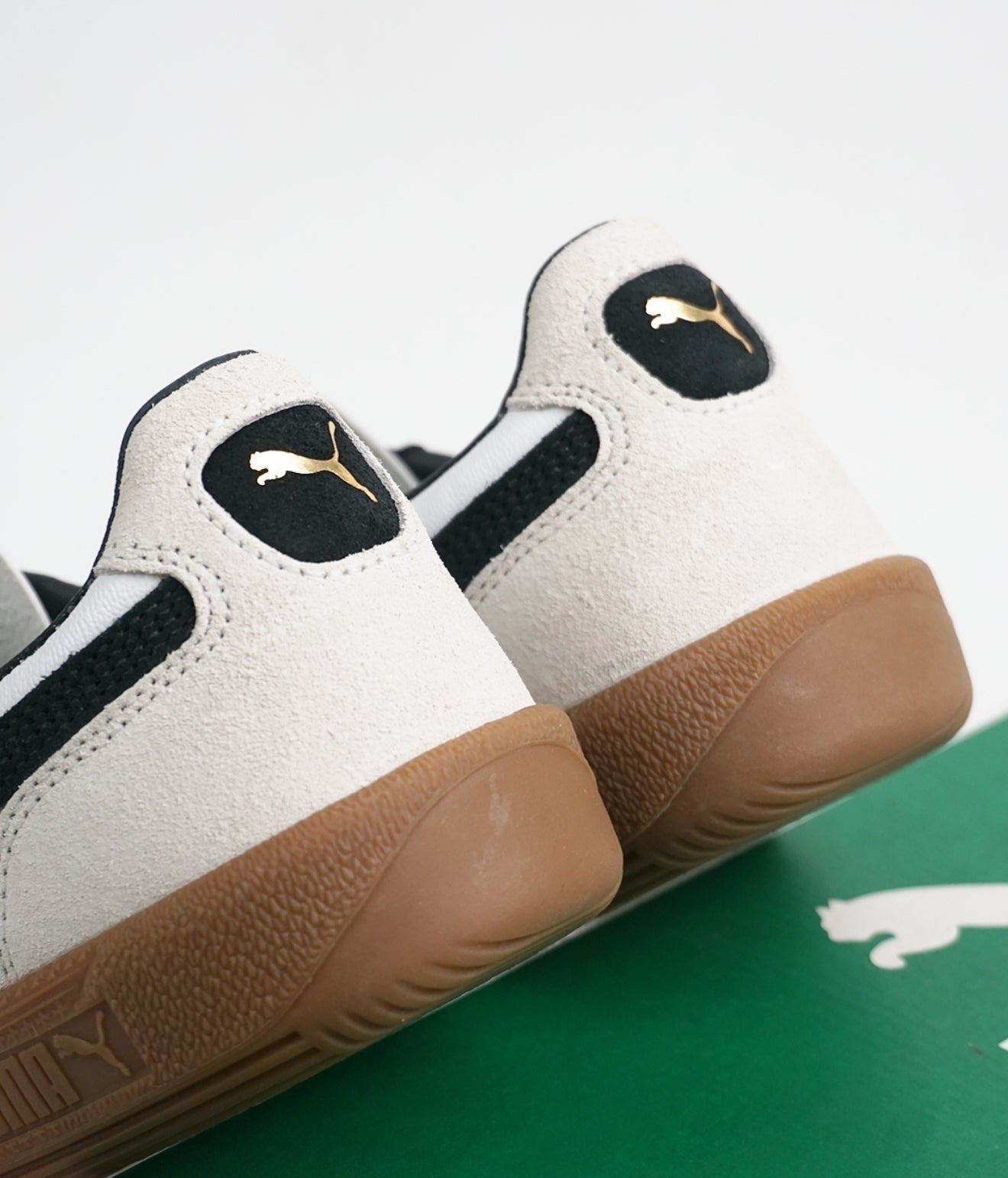 WMNs Puma Palermo White Vapor Grey Gum