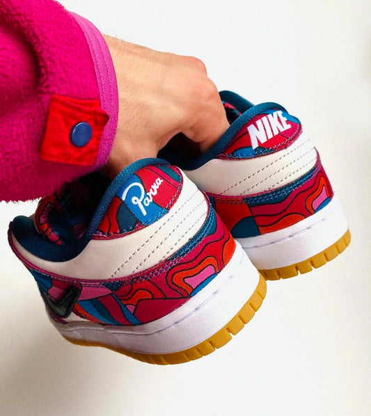 WMNs Sb Dunk Low Pro Parra Abstract Art