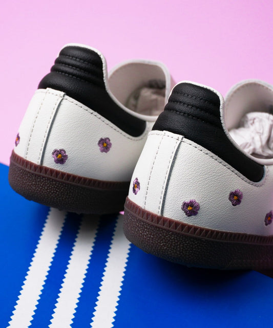 WMNs Samba Light Purple Floral
