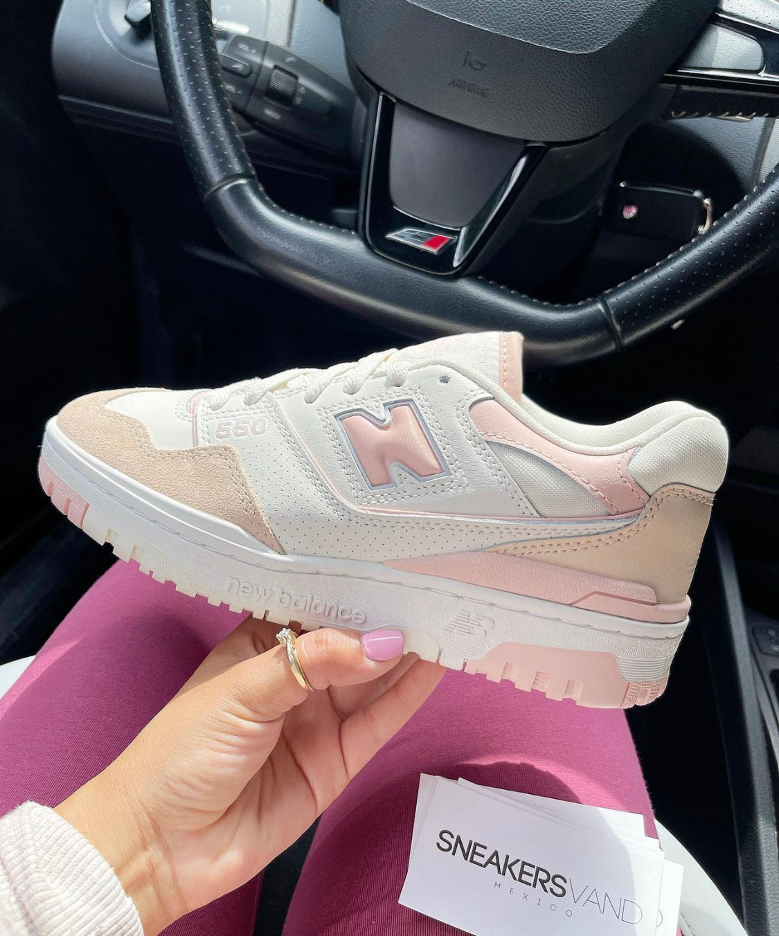 WMNs New Balance 550 Pink Haze