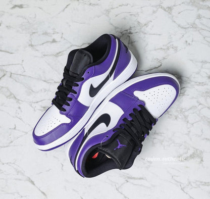 Air Jordan 1 Low “ Court Purple White “