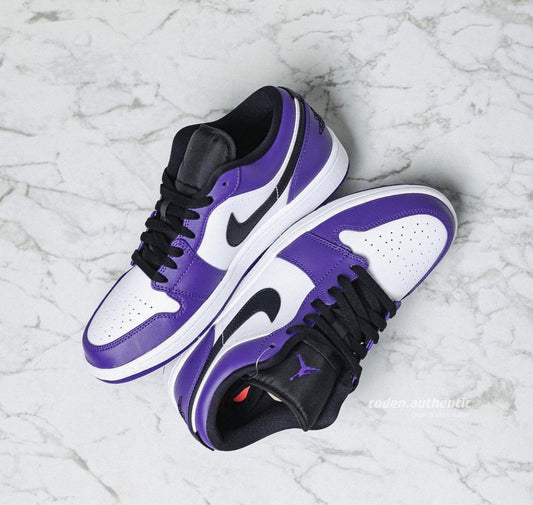 Air Jordan 1 Low “ Court Purple White “