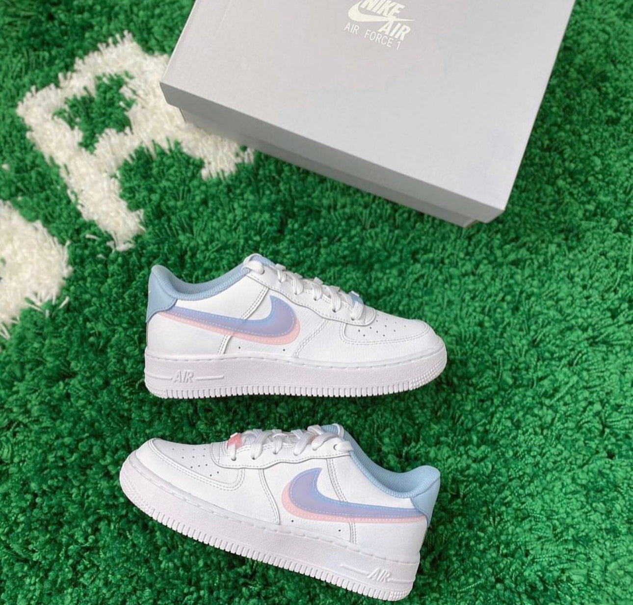 WMNs Airforce GS “Double Swoosh”